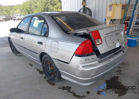 2005 Honda Civic Vp from USA, damaged, VIN 2HGES16365H556857